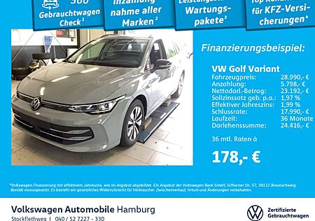 VW Golf Variant Volkswagen Golf VIII Variant 1.5 eTSI Goal DSG CarPlay LED