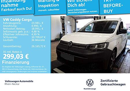 VW Caddy Volkswagen 1.5 TSI DSG EcoProfi Navi SHZ Side-A