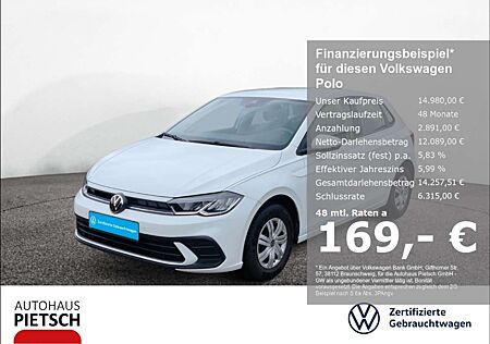 VW Polo Volkswagen 1.0 TSI Park-Paket DAB+ Licht&Sicht