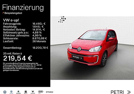VW e-up! Volkswagen e-up! Style "Plus"*Kamera*DAB+*ZVF*PDC*MFL*SHZ*