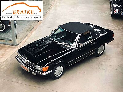 Mercedes-Benz 560 SL R107 1.Hand orig. 158tkm Leder Klimaautomatik