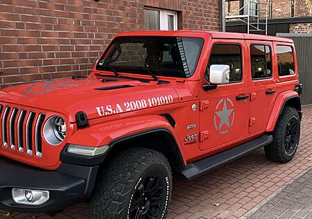 Jeep Wrangler Sahara Unlimited Overland, Garantie