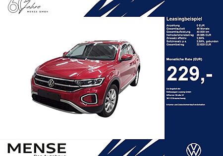 VW T-Roc Volkswagen 2.0 TDI Style |Matrix|Massage|ACC|CarPlay