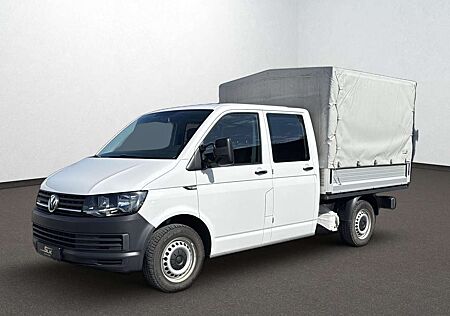 VW T6 Transporter Volkswagen T6 DoKa Pritsche+Plane 4Motion Diff.-Sperre StHz