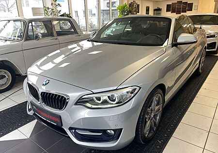 BMW 220 i Cabrio Sport Line*Navi*Leder*LED*Xenon*EU6
