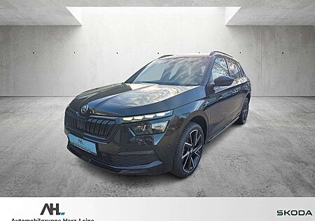Skoda Kamiq gebraucht kaufen Skoda Kamiq 1.5 TSI Monte Carlo DSG LED Navi ACC AHK RFK Pano