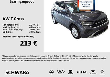 VW T-Cross Volkswagen Life 1.0TSI LED*VIRTUAL*ACC*LANE*PDC*16"