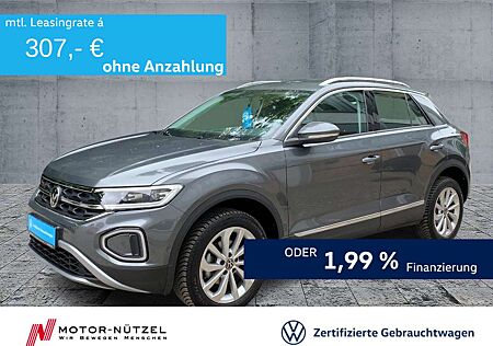 VW T-Roc Volkswagen 1.5 TSI STYLE 5JG+LEDplus+NAVI+STDHZG+ACC