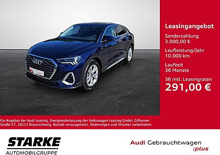 Audi Q3 Sportback 35 TDI S tronic S line NaviPlus LED A...