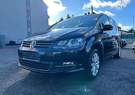 VW Sharan Volkswagen HIGH BMT 7 SITZ + AHK + PANO +RFK+ MEMORY