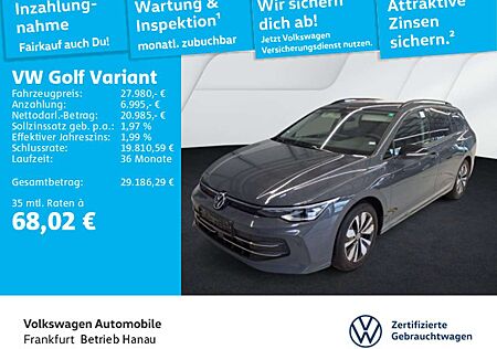 VW Golf Variant Volkswagen Golf VIII Variant 1.5 eTSI DSG Goal Navi Rückfah
