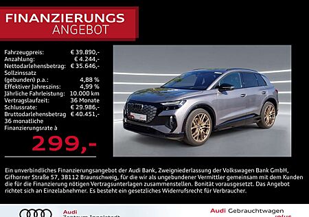 Audi Q4 e-tron 50 qu S line edition one MATRIX Pano