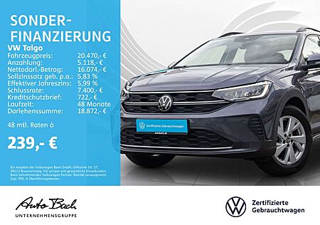 VW Taigo Volkswagen 1.0 TSI Life, Navi, LED, App-Connect, Digi
