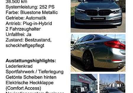BMW 530e 530 5er+Plug-In-Hybrid++Aut.