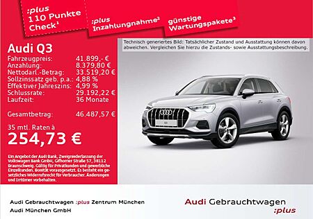 Audi Q3 35 TFSI S tronic advanced AHK/Navi+/ACC