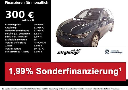 VW Golf Volkswagen VIII Life 1.5 TSI eTSI DSG