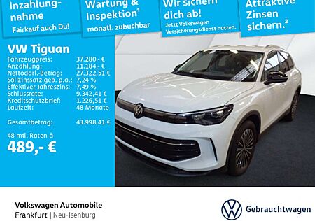 VW Tiguan Volkswagen 2.0 TDI DSG Goal Navi AHK Sprachassistent
