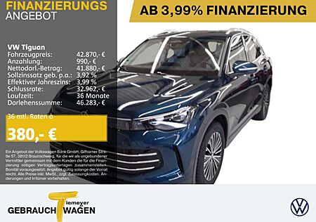 VW Tiguan Volkswagen 2.0 TDI DSG ELEGANCE LM19 LEDER PANO ST.H