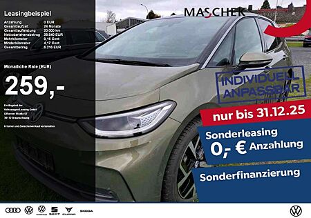 VW ID.3 Volkswagen .3 Pro S 77 kWh Area View Sonderleasing Massage Ma