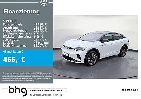 VW ID.5 Volkswagen GTX 4Motion *HEAD-UP*PANO*AHK*