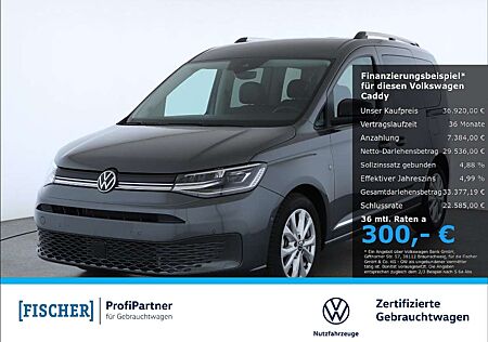 VW Caddy Volkswagen 2.0 TDI DSG Style LED AHK STHZ Navi Rear View ACC