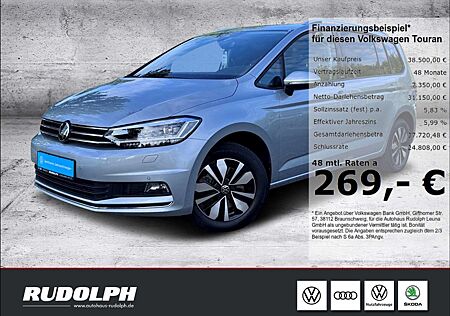 VW Touran Volkswagen Move 2.0 TDI DSG 7-Sitzer LED AHK Navi BT ACC Klim