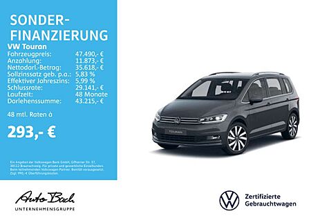 VW Touran Volkswagen 1.5 TSI "Highline" DSG Navi LED Standhzg