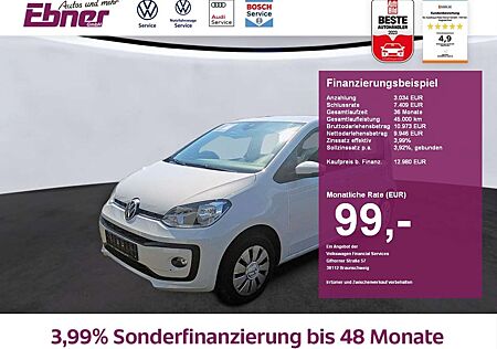 VW Up Volkswagen ! 4-TÜRER 65PS KAMERA+SITZHZG+GRA+KLIMA!