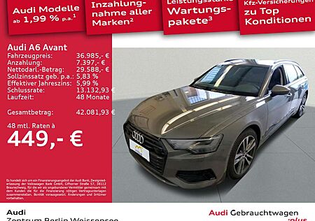 Audi A6 40 TDI S-TRO*QUA*LED*ACC*LEDER*NAVI*RFK
