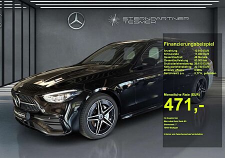 Mercedes-Benz C 300 de T AMG+DIGITAL+PANO+NIGHT+DISTR+360°+AHK