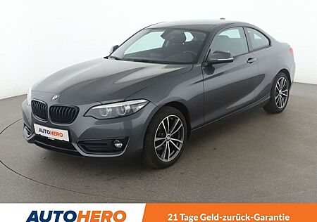 BMW 218i 218 Sport Line*NAVI*TEMPO*LED*PDC*SHZ*