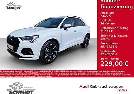 Audi Q3 advanced 35 TDI Stronic LED AHK 19" RFK