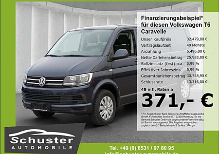 VW T6 Caravelle Volkswagen LR 9-Sitzer TDI*DSG Navi Tempo SHZ