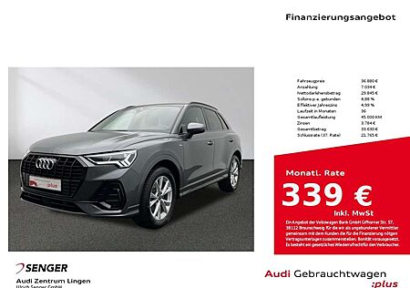 Audi Q3 S line 35 TFSI S tronic MMI LED AHK Sitzhzg.