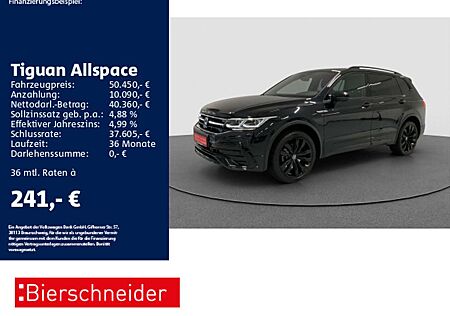 VW Tiguan Allspace Volkswagen 2.0 TSI DSG 4Mo R-Line Black 7SI