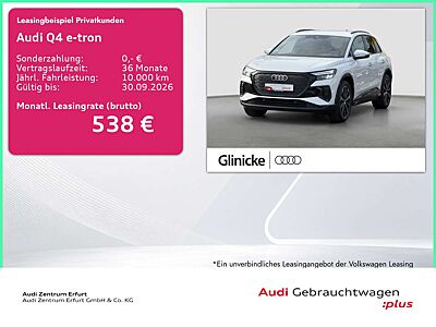 Audi Q4 e-tron Q4 40 e-tron 150 kW AHK Navi Rückfahrkamera Einp