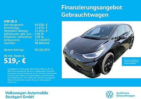 VW ID.3 Volkswagen GTX Navi Kamera Standheizung