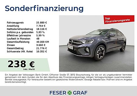 VW Taigo Volkswagen R-Line 1.0TSI 85kW 6Gang AHK Navi ACC GJR