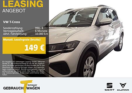 VW T-Cross Volkswagen 1.0 TSI LIFE NAVI LED SITZHZ VIRTUAL