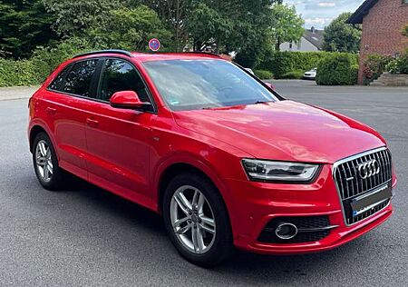 Audi Q3 2.0 TDI quattro S tronic, Voll-Ausstattung, S-Line