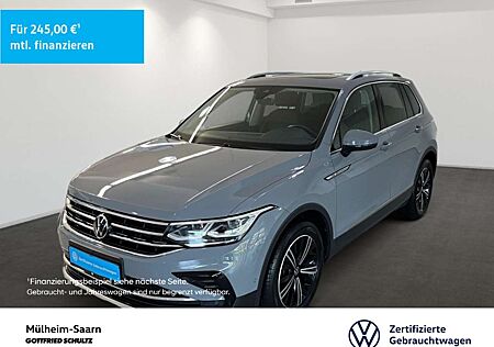 VW Tiguan Volkswagen 2.0 TDI DSG Elegance Navi Sitzheizung LED Leichtme