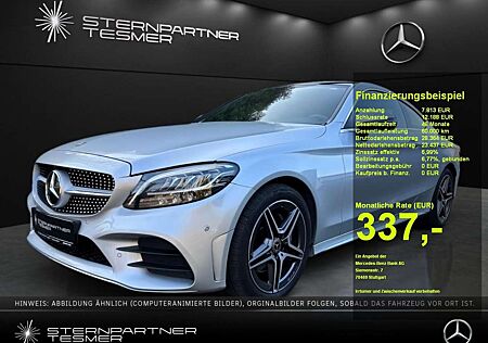 Mercedes-Benz C 200 d 9G-Tronic AMG+LED+NAVI+360°KAM+PANO