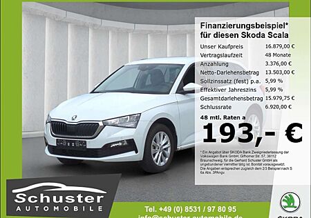 Skoda Scala 1.0TSI*LED Tempo SHZ PDCv+h heizb.Lkr Alu