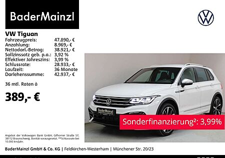 VW Tiguan Volkswagen R 2.0 TSI DSG 4M AHK Matrix Harman Kamera