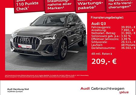 Audi Q3 35 TFSI S tronic S LINE/NAVI/AHK/LED/KAMERA