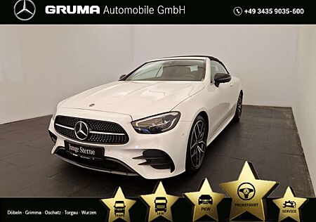 Mercedes-Benz E 220 d Cabrio AMG Line+Night+Aircap+360Grad+LED