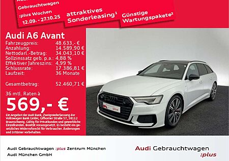 Audi A6 55 TFSI e qu. S line Pano/Navi+