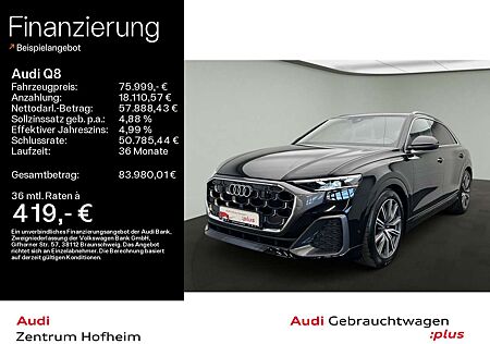 Audi Q8 50 TDI qu S line tip*Air*HUD*Pano*Matrix*Virt