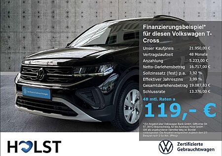 VW T-Cross Volkswagen 1.0TSI Life IQ.DRIVE SHZ GJR ACC Lane Assist
