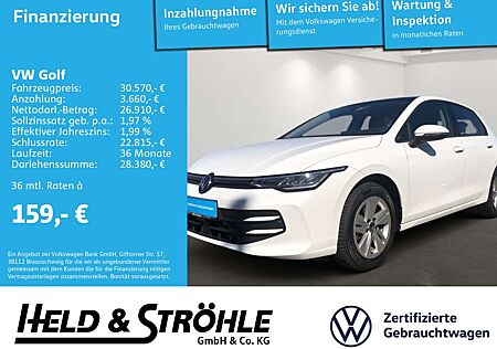 VW Golf Volkswagen 8 Life 1.5 eTSI DSG FACELIFT PANO HUD IDA